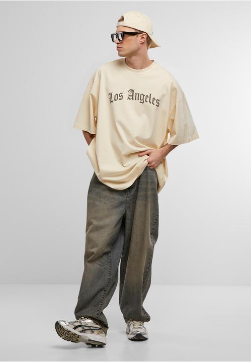 Actual product image Mister Tee MisterTee Los Angeles Wording New Huge Tee - 174595 (L)