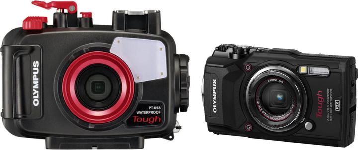 Produktbild Olympus TG-5 schwarz inkl. PT-058 KIT (1/2,3'')