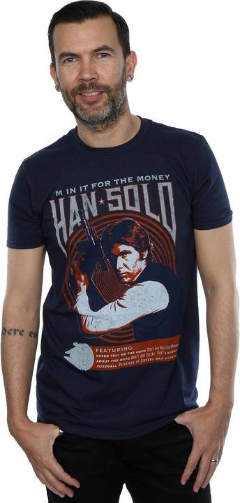 Produktbild Star Wars Han Solo Rock Poster TShirt (XXL)