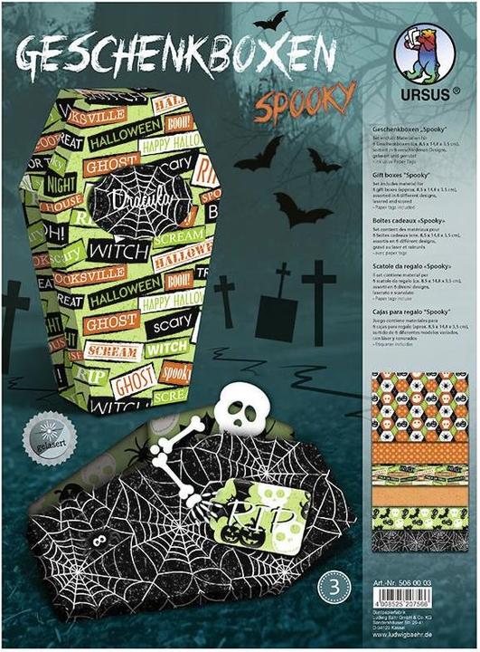 Produktbild Ursus Geschenkbo Halloween Spooky 3 (Geschenkbox, 6 x)