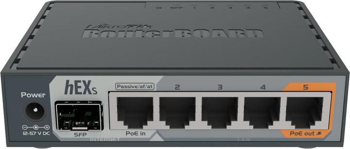 Actual product image MikroTik hEX S