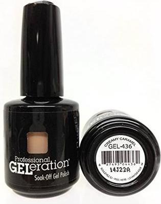 Image du produit Jessica Cosmetics GELeration Vernis à ongles en gel caramel crémeux (Caramel crémeux, Vernis à ongles effet gel)