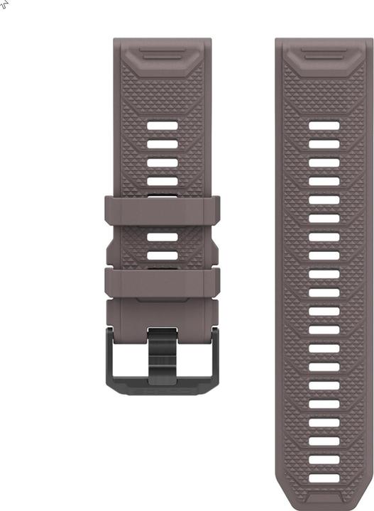 Actual product image Coros Išmaniojo laikrodžio Vertix 2 silikoninis dirželis, Pilkos spalvos (26 mm, Silicone)