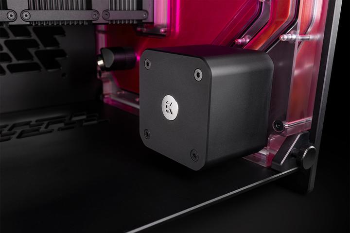 Actual product image EKWB EK-Quantum Torsion A60 - Black Limited Edition (black, tempered glass) (ATX)