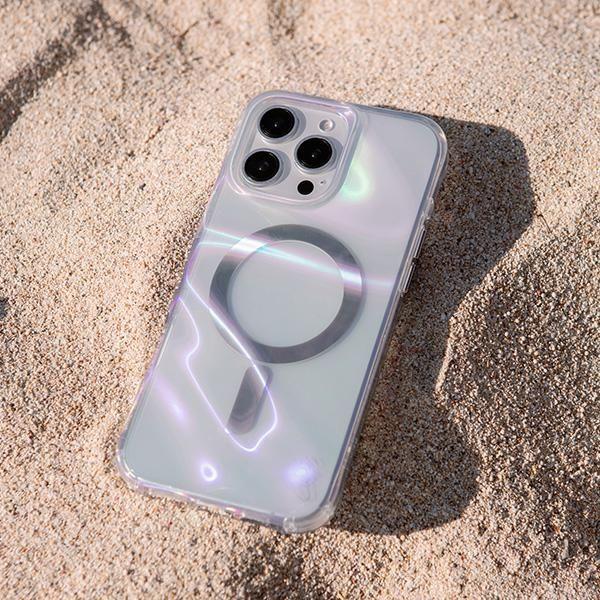 Actual product image Uniq etui Coehl Savon iPhone 16 Pro Max 6.9" Magnetic Charging bubble prism (Apple iPhone 16 Pro Max)