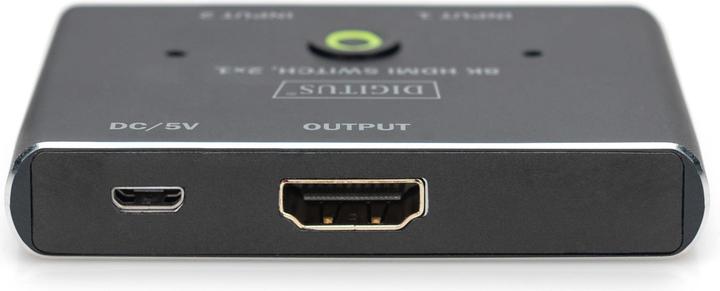 Actual product image Digitus 8K HDMI Switch, 2x1