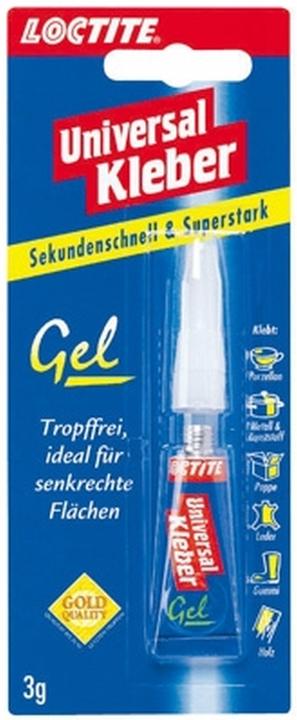 Actual product image Henkel UniversalGlue Gel, single product, 3g (14 g)