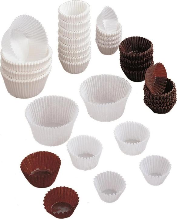 Produktbild Piazza 1000er Set Pralinenförmchen Papier 1.8cm