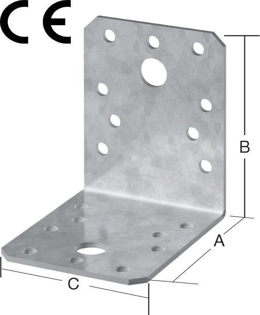 Image du produit Vormann Connecteur angulaire 70 x 70x55mm S.2 mm (Connecteur coudé, 25 pcs)
