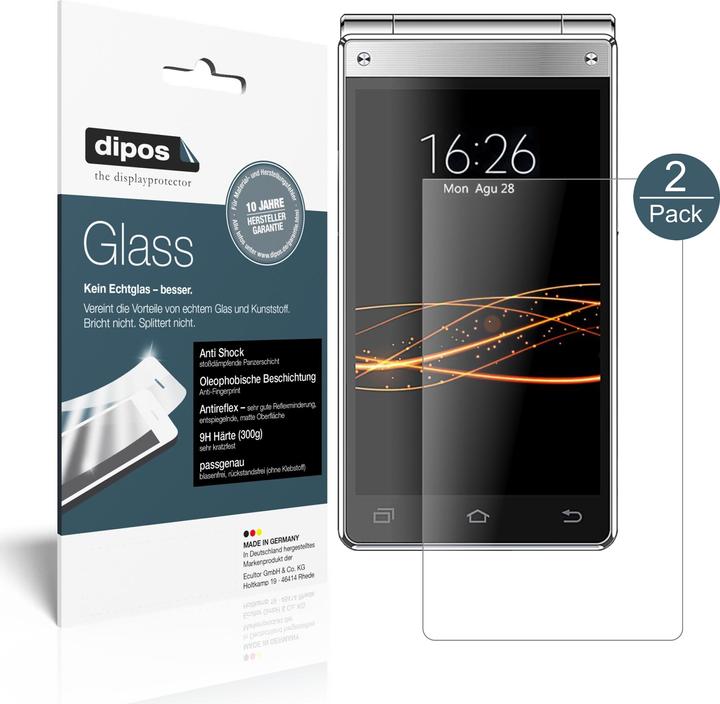 Actual product image Dipos Screen Protector Anti-Shock (1 Piece, VkWorld T2 Plus)