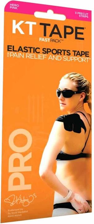 KT Tape Klebeband "Pro Fastpack" 25x5 cm (3er-Set) (0.25 m)