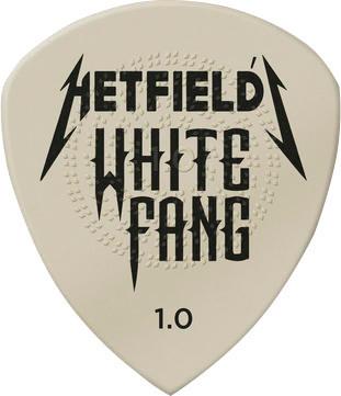 Dunlop Pics de débit personnalisés White Fang de Hetfield (6 x, 1 mm)
