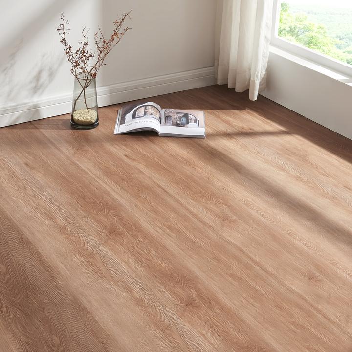 Actual product image neu.holz SPC Klickboden Okapirg 10 Dekordielen 2,196 m² Natural Oak () (Vinyl floor, 2.20 m²)