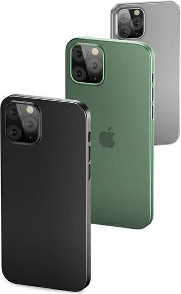 Produktbild Usams Etui Gentle iPhone 12 mini 5,4" zielony/transparent green IP12QR03 (US-BH608) (Apple iPhone 12 mini)