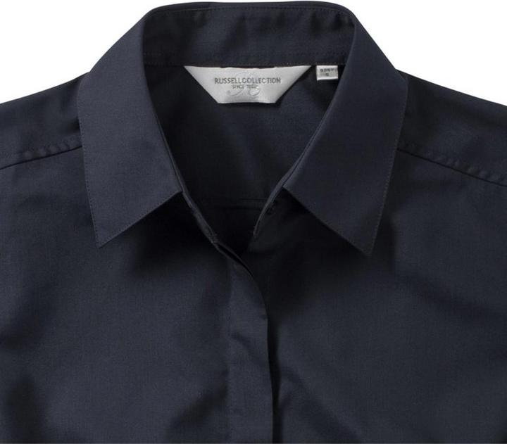 Produktbild Russell Collection Popelin Bluse pflegeleicht tailliert 34Ärmel (XS)