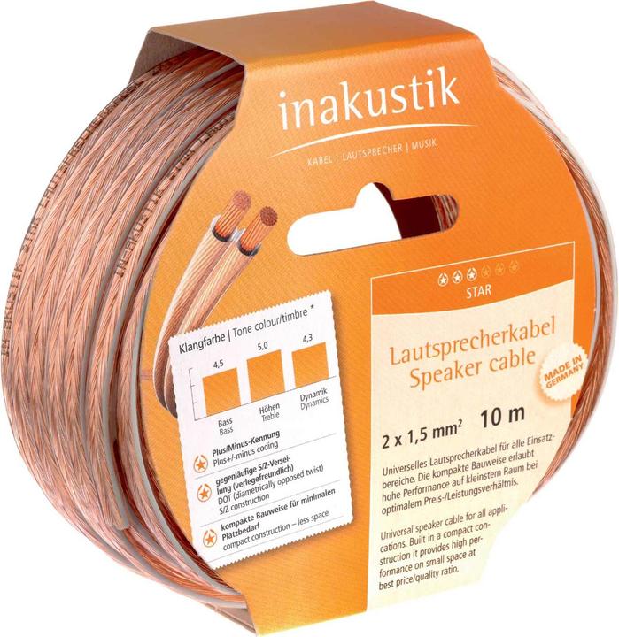 Inakustik Star (20 m, 1.50 mm²)