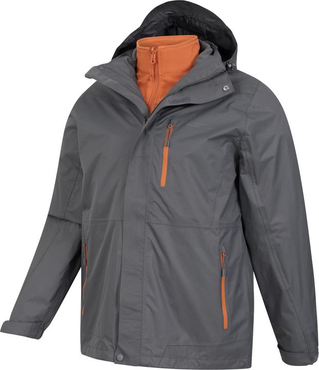 Immagine prodotto Mountain Warehouse Bracken Extreme Giacca Impermeabile 3 In 1 Uomo (M)