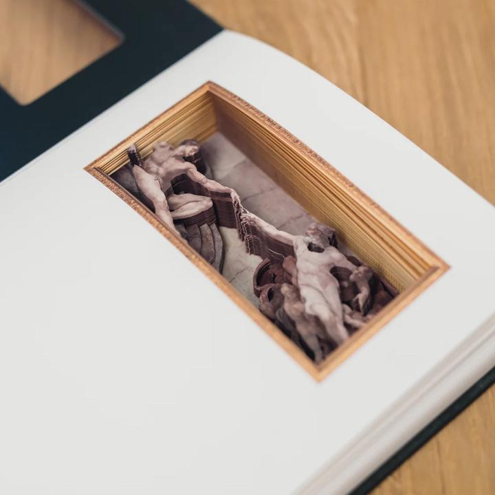 Produktbild Cartartem Michelangelo "Creation of Adam" - 3D Notizbuch (Blanko, Harter Einband)