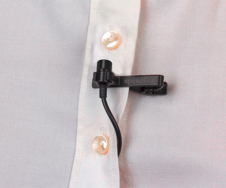 Produktbild Speedlink SPES Clip-On Microphone, black