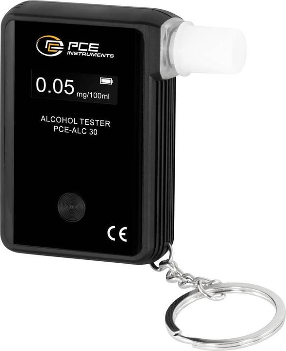 Immagine prodotto PCE Instruments PCE-ALC 30 etilometro da 0 a 2 mg/ml allarme, con display, Ve