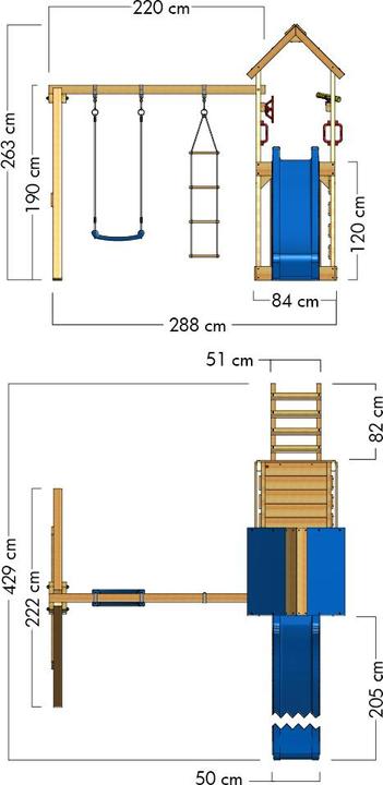 Produktbild Wickey Spielturm MultiFlyer