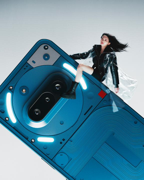 Produktbild Nothing Phone (3a) (256 GB, Blau, 6.77", Dual SIM, 50 Mpx, 5G)