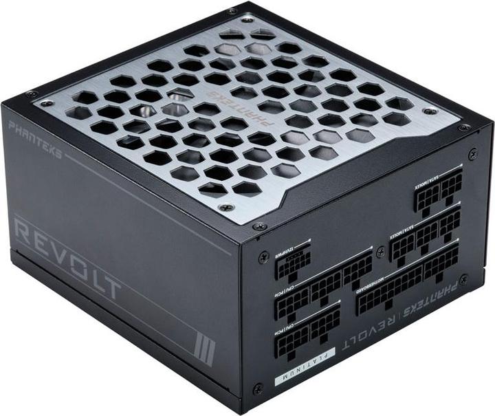 Phanteks Revolt 1000W Platinum, ATX 3.0, PCIe 5.0, fully modular - 1000 Watt, black (1000 W)