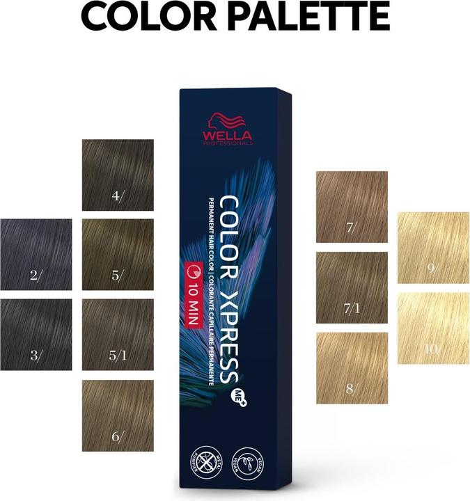 Image du produit Wella Color Xpress 2/ 60ml (3, Brun foncé)