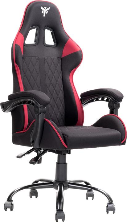 Actual product image Itek Fauteuil Gamer compatible Rhombus FF10 (Noir/Rouge)
