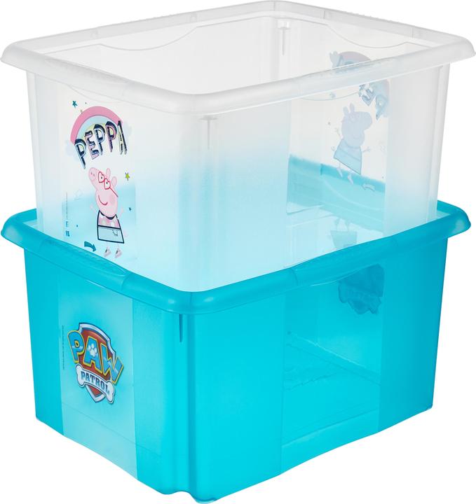 Produktbild keeeper karolina Set mit Deckel paw patrol (42.5 x 35.5 x 22.5 cm, 24 l)