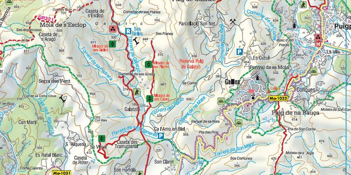 Produktbild Mallorca - Tramuntana. 1:50'000