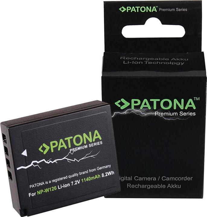 Actual product image Patona Digital Camera Battery Premium NP-W126 (Camera battery)