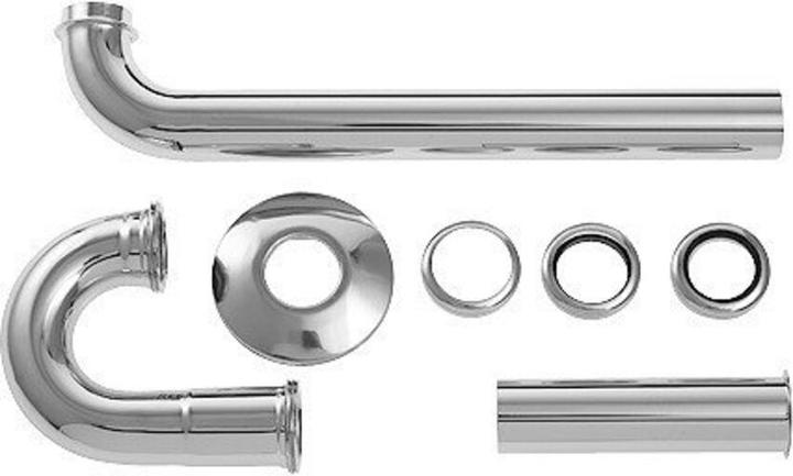 Produktbild Duravit Waschtisch-Röhrensiphon 1 1/4Zoll, chrom (Waschmaschinen-Siphon, 1 1/4")