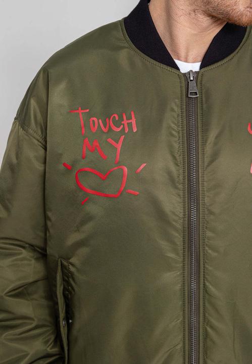 Immagine prodotto Bombers Original Bomberjacke Stay Beautiful M Bomberjacke (XL)