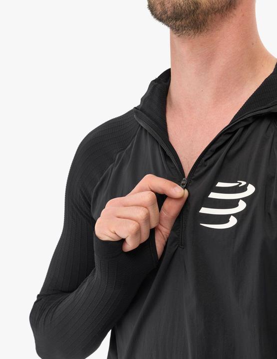 Produktbild Compressport Hurricane Windproof Seamless HZ Top (XS)