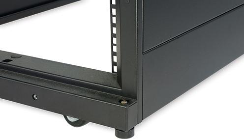 Produktbild APC NetShelter SX - Schrank - Schwarz - 48U - 48.3 cm (19") (48 HE, 19 Zoll Rack)