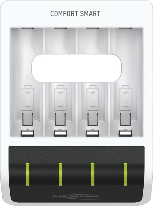 Produktbild Ansmann Comfort Smart Ladegerät (1 Stk., AAA, AA, 800 mAh, Akku)