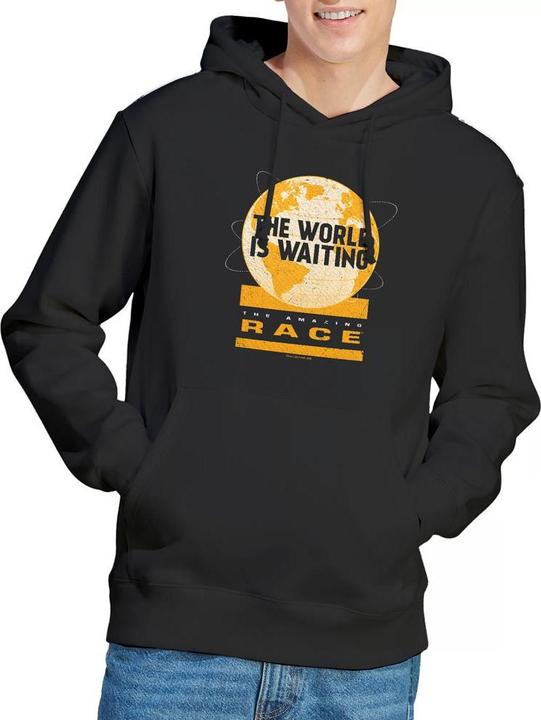 Immagine prodotto The Amazing Race Waiting World Felpa con Cappuccio Uomo (XXL)