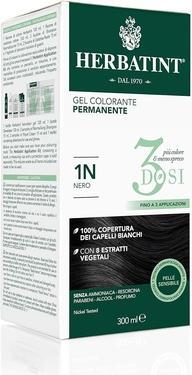 Image du produit Herbatint Permanent Color Gel 1N Black 300ml (1N Noir)