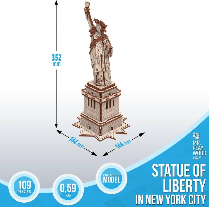 Produktbild Mr Playwood Mr. Playwood: Statue of Liberty