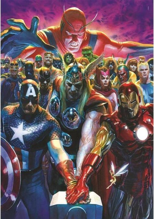 Immagine prodotto Clementoni - Marvel The Avengers Avengers-1000 pezzi, poster incluso, puzzle dei supereroi (1000 pezzi)