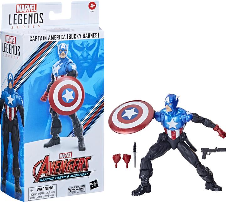 Produktbild Hasbro Avengers: Beyond Earth's Mightiest Marvel Legends figurine Captain America (Bucky Barnes) 15 cm