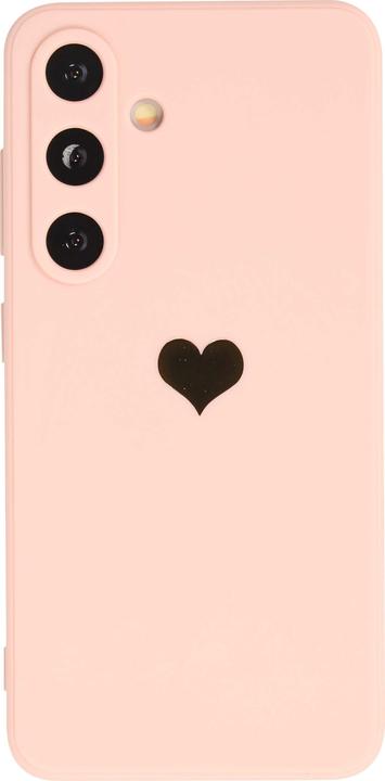 Image du produit PhoneLook Coque Silicone Mat Coeur doré (Samsung Galaxy S24+)
