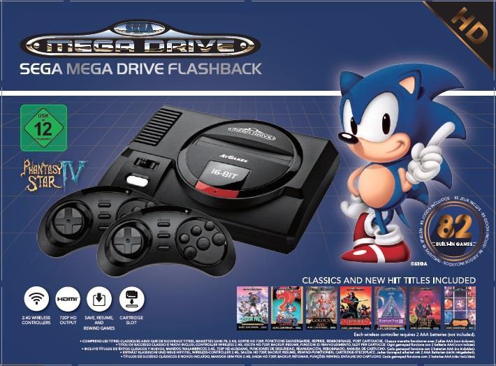 Produktbild Sega Mega Drive HD