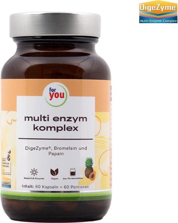 Produktbild For You multi enzym komplex (60 Stück, Kapseln)