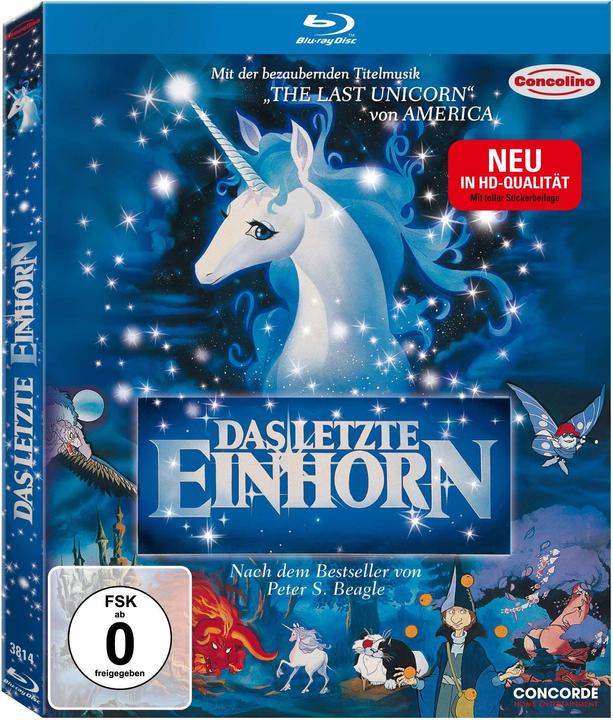 The last unicorn (Blu-ray, 1982, Swiss German, English, German)