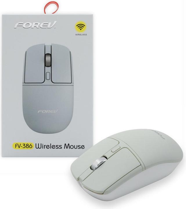 Forev Wireless Mouse Business Silber Fv-386