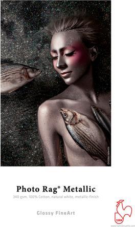 Image du produit Hahnemühle Photo Rag Metallic 340g A2 25 feuilles (340 g/m², A2, 25 x)