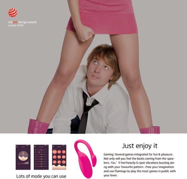 Actual product image Magic Motion Flamingo Vibrating Bullet