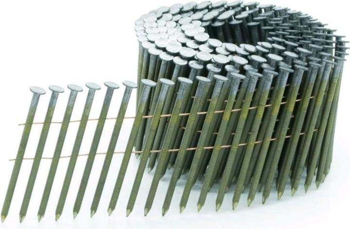 Actual product image Prebena Coil nails bright with ring shank wire magazine90 mm